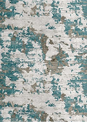 MANI TEXTILE TPS_BLU Tappeto, Poliestere, 120_x_180_cm