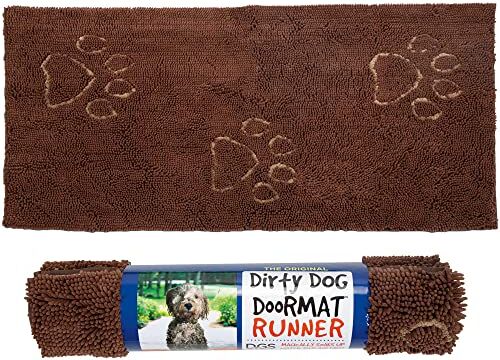 Beeztees DGS Dirty Dog Doormat Runner L 152 cm L 76 cm Marrone