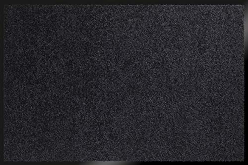 ID MAT ID Opaco 8012020 Mirande Tappeto Zerbino in Fibra di Nylon e PVC, in caucciù, Colore: Nero, 120 x 80 x 0,9 cm