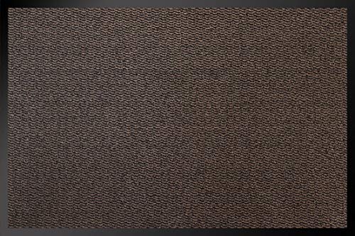 ID MAT ID Opaco 8012010 Cahors/Florac Tappeto Zerbino Fibra Polipropilene/PVC 120 x 80 x 0,67 cm, Marrone, 80 x 120 cm