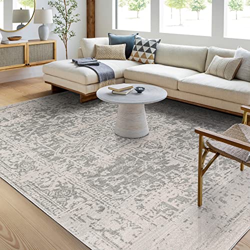 Surya Harput Tappeto Area Tradizionale Beige e Grigio 120x170cm