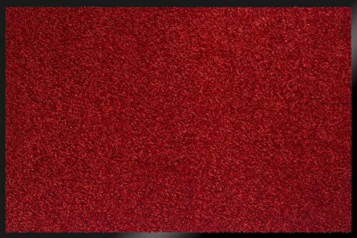 ID MAT Mirande Rosso Tappeto zerbino, Nylon, 80 x 120 cm