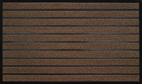 ID MAT ID Opaco Combi Brush, Fibre Sintetiche, Marrone, 90 x 150 x 0,6 cm