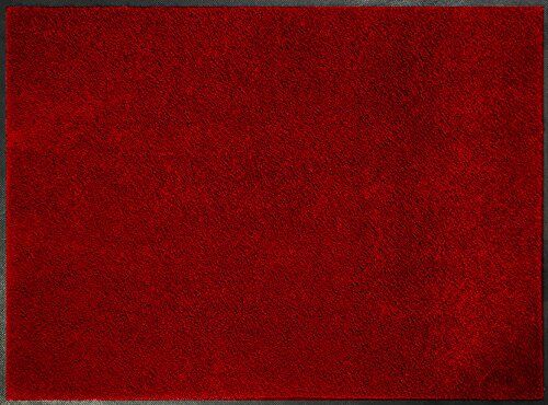 ID MAT Tappeto zerbino, Fibre di Nylon Intrecciate su Suola Antiscivolo 100% Gomma nitrilica, Rosso, 120 x 180 cm