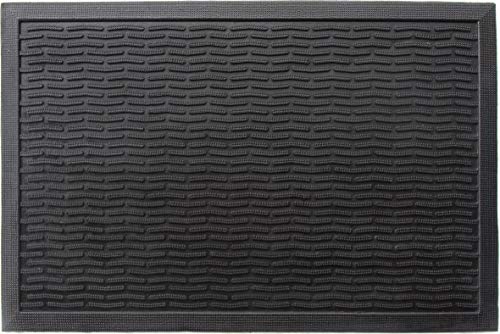 ID MAT ID Opaco 4060 setole Grat 'Tappeto zerbino Gomma Nero 60 x 40 x 0,6 cm