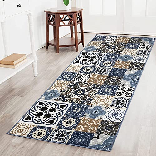 Floordirekt Tappeto passatoia St Davids per cucina, corridoio e soggiorno, tappeto con passanti sottili, antiscivolo e antistatico, per corridoio, passatoia (80 x 200 cm)