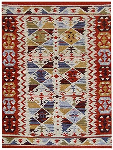 Bakero Kilim Classic 17014 Gomitolo di lana, multicolore, 155 x 240 cm