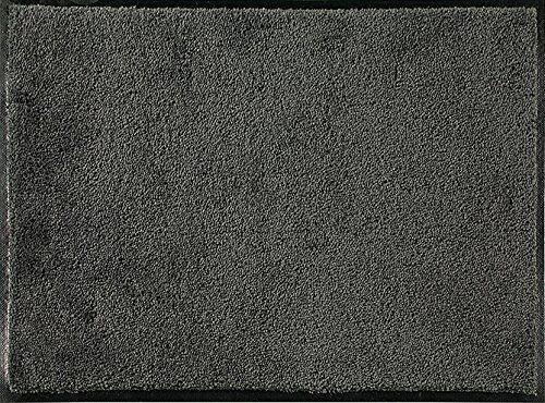 ID MAT ID Opaco  Confor Tappeto Zerbino in Fibra di Nylon, caucciù, Nitrile, Grigio Scuro, 60 x 40 x 0,7 cm