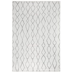 andiamo Tappeto in polipropilene con motivo Bolonia moderno, Öko-Tex 100, 160 x 235 cm, colore: grigio andiamo Tappeto in polipropilene con motivo Bolonia moderno, Öko-Tex 100, 160 x 235 cm, colore: grigio
