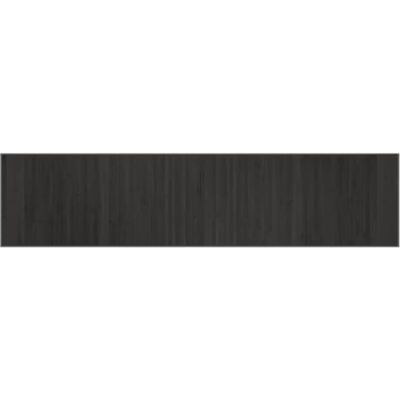vidaXL Tappeto Rettangolare Grigio 70x300 cm in Bambù vidaXL Tappeto Rettangolare Grigio 70x300 cm in Bambù