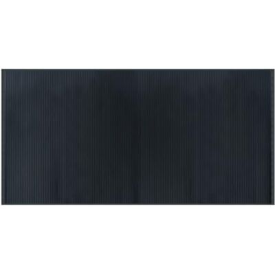 vidaXL Tappeto Rettangolare Grigio 100x200 cm in Bambù vidaXL Tappeto Rettangolare Grigio 100x200 cm in Bambù