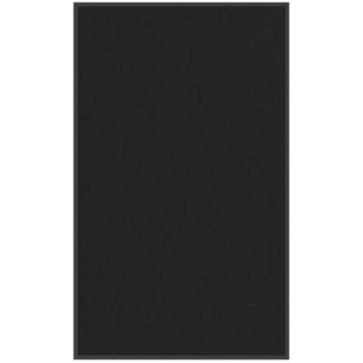 vidaXL Zerbino Nero 90x150 cm vidaXL Zerbino Nero 90x150 cm
