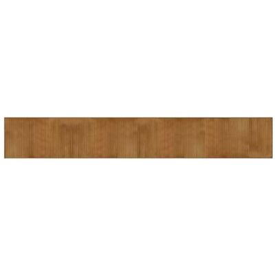 vidaXL Tappeto Rettangolare Marrone 60x400 cm in Bambù vidaXL Tappeto Rettangolare Marrone 60x400 cm in Bambù