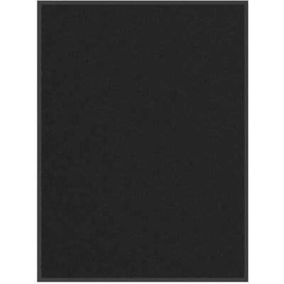 vidaXL Zerbino Nero 90x120 cm vidaXL Zerbino Nero 90x120 cm