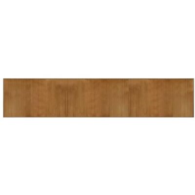 vidaXL Tappeto Rettangolare Marrone 60x300 cm in Bambù vidaXL Tappeto Rettangolare Marrone 60x300 cm in Bambù