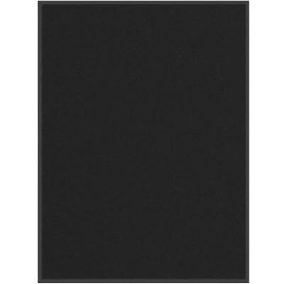vidaXL Zerbino Nero 80x120 cm vidaXL Zerbino Nero 80x120 cm