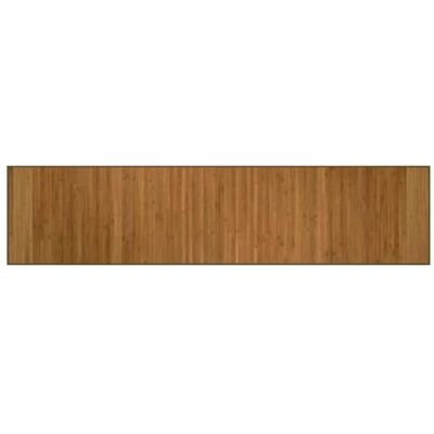 vidaXL Tappeto Rettangolare Marrone 70x300 cm in Bambù vidaXL Tappeto Rettangolare Marrone 70x300 cm in Bambù
