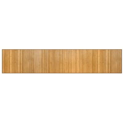vidaXL Tappeto Rettangolare Naturale 60x300 cm in Bambù vidaXL Tappeto Rettangolare Naturale 60x300 cm in Bambù