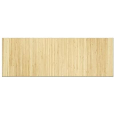 vidaXL Tappeto Rettangolare Natura Chiaro 70x200 cm in Bambù vidaXL Tappeto Rettangolare Natura Chiaro 70x200 cm in Bambù