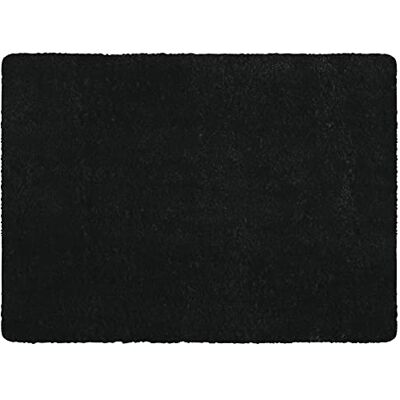 MSV Tappetino da bagno in microfibra 40 x 60 cm Nero Morbido e confortevole Assorbimento rapido Ideale per il bagno Facile da pulire Asciugatura rapida MSV Tappetino da bagno in microfibra 40 x 60 cm Nero Morbido e confortevole Assorbimento rapido Ideale per il bagno Facile da pulire Asciugatura rapida