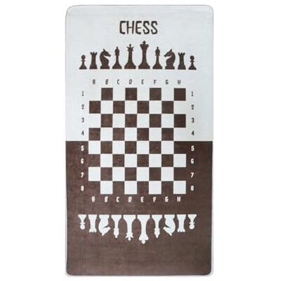 MANI TEXTILE Tappeto, Poliestere, Marrone, 80 x 150 MANI TEXTILE Tappeto, Poliestere, Marrone, 80 x 150