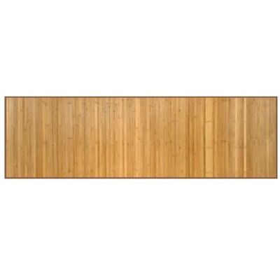 vidaXL Tappeto Rettangolare Naturale 60x200 cm in Bambù vidaXL Tappeto Rettangolare Naturale 60x200 cm in Bambù