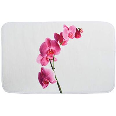 MSV Tappetino da Bagno in Microfibra LANYU 45x75 cm Rosa e Bianco MSV Tappetino da Bagno in Microfibra LANYU 45x75 cm Rosa e Bianco
