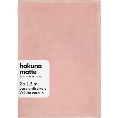 Hakuna Matte Tappeto Cloud 200 x 150 cm Rosa Hakuna Matte Tappeto Cloud 200 x 150 cm Rosa