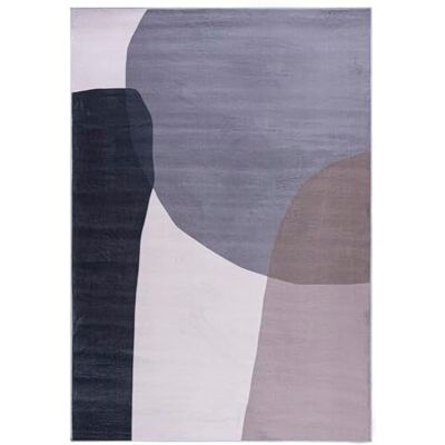 Mazovia Tappeto Soggiorno 120x170cm Crema Antracite Geometrico Elegante Tappeto per Camera da Letto Sala da Pranzo Ufficio Beige Antiscivolo Lavabile in Lavatrice Facile da Pulire Pelo Corto Mazovia Tappeto Soggiorno 120x170cm Crema Antracite Geometrico Elegante Tappeto per Camera da Letto Sala da Pranzo Ufficio Beige Antiscivolo Lavabile in Lavatrice Facile da Pulire Pelo Corto