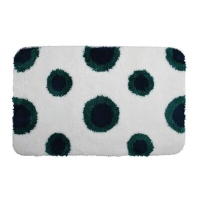 Spirella Tappetino da Bagno Microfibra Deep Forest 50X80 cm Bianco e Verde Spirella Tappetino da Bagno Microfibra Deep Forest 50X80 cm Bianco e Verde