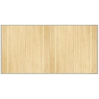 vidaXL Tappeto Rettangolare Naturale Chiaro 100x200 cm in Bambù vidaXL Tappeto Rettangolare Naturale Chiaro 100x200 cm in Bambù