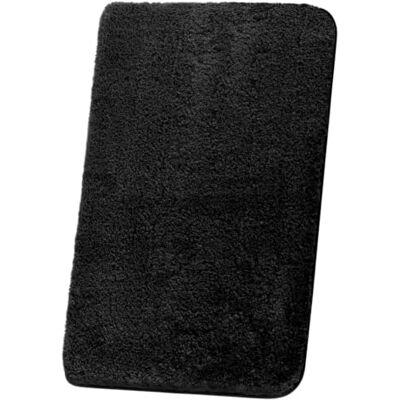 Beautissu tappetino da bagno antiscivolo in pelo alto per doccia vasca e WC 60x50cm nero morbido in microfibra anche per pavimenti riscaldati ottica shaggy Tappeto lavabile scendidoccia BeauMare FL Beautissu tappetino da bagno antiscivolo in pelo alto per doccia vasca e WC 60x50cm nero morbido in microfibra anche per pavimenti riscaldati ottica shaggy Tappeto lavabile scendidoccia BeauMare FL