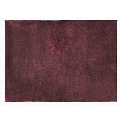 Eurofirany Tappeto decorativo passatoia da bagno, per soggiorno, camera da letto, cucina, rettangolare, in finta pelliccia, morbido, rosso bordeaux, 75 x 150 cm Eurofirany Tappeto decorativo passatoia da bagno, per soggiorno, camera da letto, cucina, rettangolare, in finta pelliccia, morbido, rosso bordeaux, 75 x 150 cm