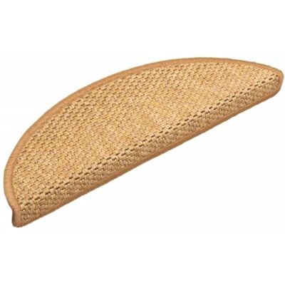 vidaXL Tappeti Autoadesivi Scale Aspetto Sisal 15 pz 56x17x3 cm Sisal vidaXL Tappeti Autoadesivi Scale Aspetto Sisal 15 pz 56x17x3 cm Sisal