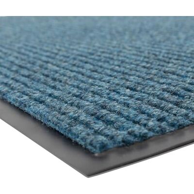 Notrax 109 Brush step Entrance Mat, for Lobbies and indoor Entranceways, 3' Width x 5' Length, Slate Blue, 1 Notrax 109 Brush step Entrance Mat, for Lobbies and indoor Entranceways, 3' Width x 5' Length, Slate Blue, 1