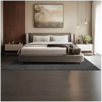 tectake ® Tappeto Salotto, Tappeto Pelo Corto, Tappeti Salotto Design Elegante, Tappetino morbido, Lavabile in Lavatrice, Ideale per Sala da Pranzo, Camera, Studio, Soggiorno Antracite 160 x 230 cm tectake ® Tappeto Salotto, Tappeto Pelo Corto, Tappeti Salotto Design Elegante, Tappetino morbido, Lavabile in Lavatrice, Ideale per Sala da Pranzo, Camera, Studio, Soggiorno Antracite 160 x 230 cm
