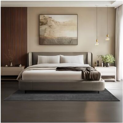tectake ® Tappeto Salotto, Tappeto Pelo Corto, Tappeti Salotto Design Elegante, Tappetino morbido, Lavabile in Lavatrice, Ideale per Sala da Pranzo, Camera, Studio, Soggiorno Antracite 140 x 200 cm tectake ® Tappeto Salotto, Tappeto Pelo Corto, Tappeti Salotto Design Elegante, Tappetino morbido, Lavabile in Lavatrice, Ideale per Sala da Pranzo, Camera, Studio, Soggiorno Antracite 140 x 200 cm