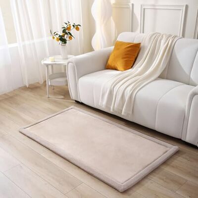 Hakuna Matte Tappeto Neonato 150x80x2,5cm, Beige Tappeto Morbido Bambini con high density foam – per Gattonare Neonato Antiscivolo – Bambini, Tatami Hakuna Matte Tappeto Neonato 150x80x2,5cm, Beige Tappeto Morbido Bambini con high density foam – per Gattonare Neonato Antiscivolo – Bambini, Tatami