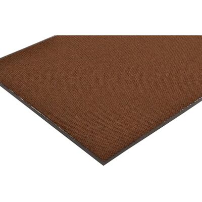 Notrax 136 Polynib Entrance Mat, for Lobbies and indoor Entranceways, 3' Width x 5' Length, Brown, 1 Notrax 136 Polynib Entrance Mat, for Lobbies and indoor Entranceways, 3' Width x 5' Length, Brown, 1