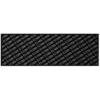 Zala Living Tappeto da cucina lavabile Allover Kitchen nero, 50 x 150 cm Zala Living Tappeto da cucina lavabile Allover Kitchen nero, 50 x 150 cm