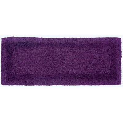 HOMESCAPES Tappeto da bagno lungo, runner di lusso, 1600 g/m², extra morbido, 100% cotone, reversibile, antiscivolo, lavabile, super assorbente, ad asciugatura rapida, colore: viola prugna, 40 x 100 HOMESCAPES Tappeto da bagno lungo, runner di lusso, 1600 g/m², extra morbido, 100% cotone, reversibile, antiscivolo, lavabile, super assorbente, ad asciugatura rapida, colore: viola prugna, 40 x 100