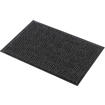 Notrax tappetini per uso professionale Arrow Tough chevron indoor Entrance Mat, charcoal-black Notrax tappetini per uso professionale Arrow Tough chevron indoor Entrance Mat, charcoal-black