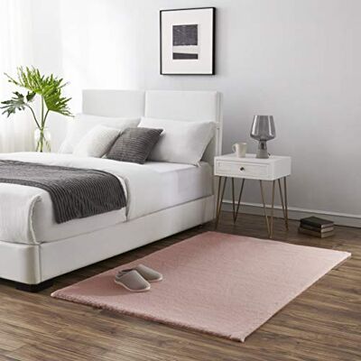 Teppich Wölkchen Tappeto Soffice Di Pelliccia Finta Di Coniglio Decorazione Da Salotto Tappeto Di Pelliccia Lavabile Come Tappetino Da Letto Rosa 120x170cm Teppich Wölkchen Tappeto Soffice Di Pelliccia Finta Di Coniglio Decorazione Da Salotto Tappeto Di Pelliccia Lavabile Come Tappetino Da Letto Rosa 120x170cm