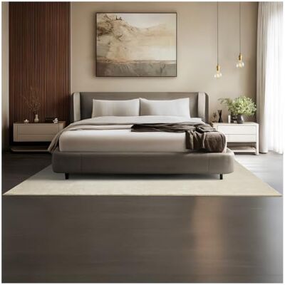 tectake ® Tappeto Salotto, Tappeto Pelo Corto, Tappeti Salotto Design Elegante, Tappetino morbido, Lavabile in Lavatrice, Ideale per Sala da Pranzo, Camera, Studio, Soggiorno Beige 160 x 230 cm tectake ® Tappeto Salotto, Tappeto Pelo Corto, Tappeti Salotto Design Elegante, Tappetino morbido, Lavabile in Lavatrice, Ideale per Sala da Pranzo, Camera, Studio, Soggiorno Beige 160 x 230 cm