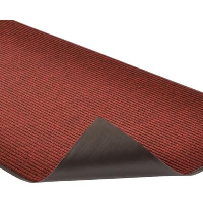 Notrax 117 Heritage Tappeto d'ingresso a coste, per ingresso e ingresso interno, 9 cm di larghezza x 25 cm di lunghezza x 0,9 cm di spessore, colore: rosso/nero Notrax 117 Heritage Tappeto d'ingresso a coste, per ingresso e ingresso interno, 9 cm di larghezza x 25 cm di lunghezza x 0,9 cm di spessore, colore: rosso/nero