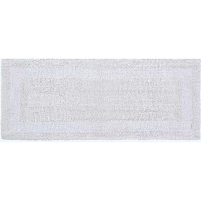 HOMESCAPES Tappeto da bagno lungo, 100% cotone, extra morbido, antiscivolo, lavabile, super assorbente, ad asciugatura rapida, 40x100 cm HOMESCAPES Tappeto da bagno lungo, 100% cotone, extra morbido, antiscivolo, lavabile, super assorbente, ad asciugatura rapida, 40x100 cm