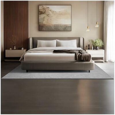 tectake ® Tappeto Salotto, Tappeto Pelo Corto, Tappeti Salotto Design Elegante, Tappetino morbido, Lavabile in Lavatrice, Ideale per Sala da Pranzo, Camera, Studio, Soggiorno Grigio 160 x 230 cm tectake ® Tappeto Salotto, Tappeto Pelo Corto, Tappeti Salotto Design Elegante, Tappetino morbido, Lavabile in Lavatrice, Ideale per Sala da Pranzo, Camera, Studio, Soggiorno Grigio 160 x 230 cm