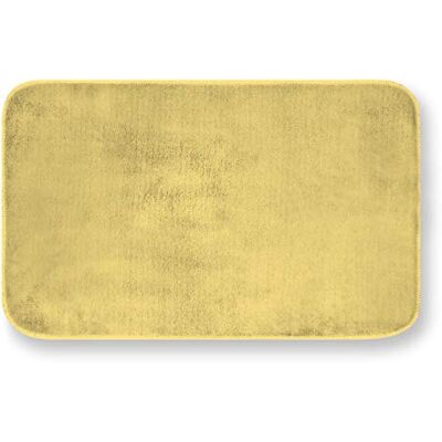 GEMITEX MERLINO 50X80 Tappeto ULTRASSORBENTE, Polyester, Giallo GEMITEX MERLINO 50X80 Tappeto ULTRASSORBENTE, Polyester, Giallo