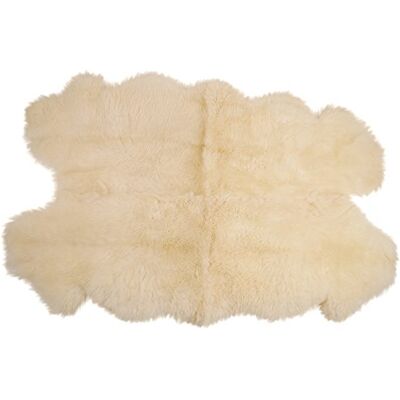 Kaiser Set di 4 pelli decorative 185 x 125 cm, colore: bianco naturale Kaiser Set di 4 pelli decorative 185 x 125 cm, colore: bianco naturale