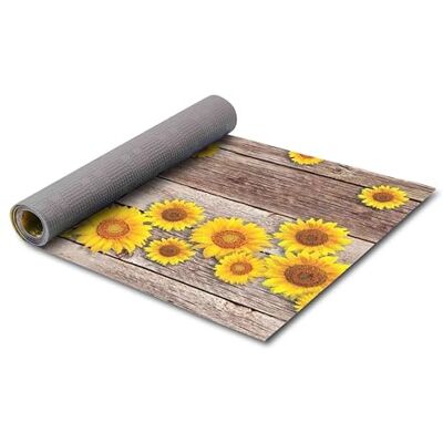 HomeLife Tappeto Cucina Antiscivolo Lavabile Made in Italy Tappeto Passatoia al Metro PVC e Cotone con Stampa Colorata Tappeto Cucina 180 cm in Vinile, Moderno e Decorativo con Fantasia Girasole HomeLife Tappeto Cucina Antiscivolo Lavabile Made in Italy Tappeto Passatoia al Metro PVC e Cotone con Stampa Colorata Tappeto Cucina 180 cm in Vinile, Moderno e Decorativo con Fantasia Girasole